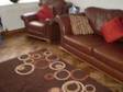 brown leather sofa and chair. I HAVE FOR SALE OUR....